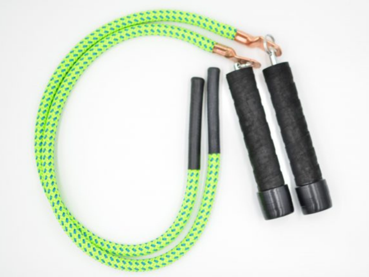 Mute Sports Equipment The Bar One Arm Adaptive Jump Rope Custom Length and  Colors 